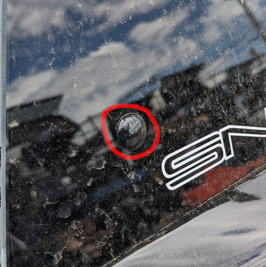 Rear Door Rotary Latch Button | SNUGTOP